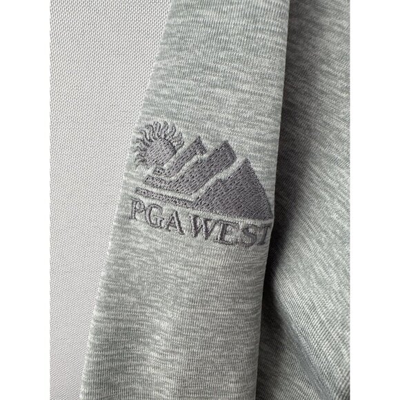 Sun Mountain Womens Thermal Hooded Jacket Small Gray Polyester Blend - Picture 7 of 7